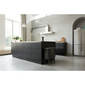 Cos de gunoi cu soft touch, Brabantia, Bo Touch Matt, 11+23 L, 31.2x54x68 cm, otel, negru mat