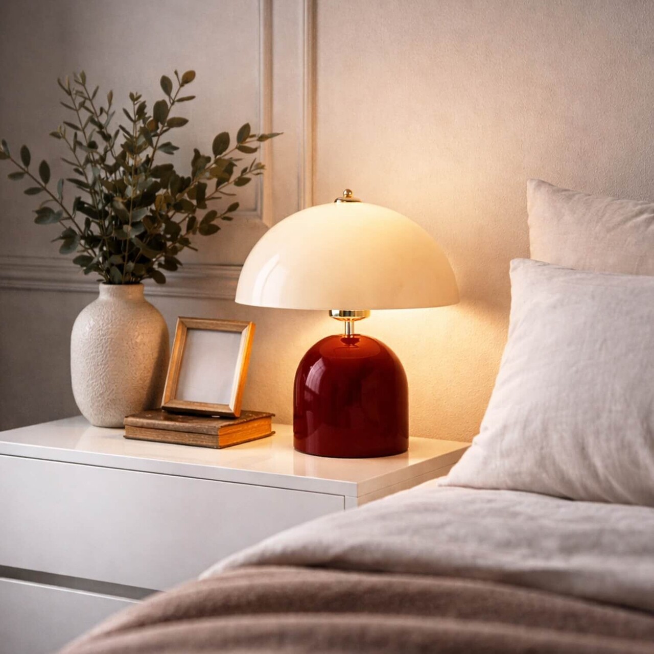 Lampa de masa, Opviq, 780SGN2180, Rosu - view 2