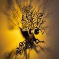 Aplica de perete, Shadow, 526SHD1177, Metal, Negru