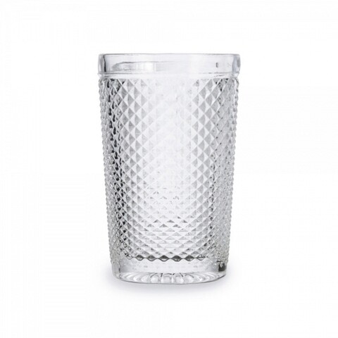 Set 3 pahare, Bidasoa, Onix, 350 ml, sticla, transparent Bidasoa