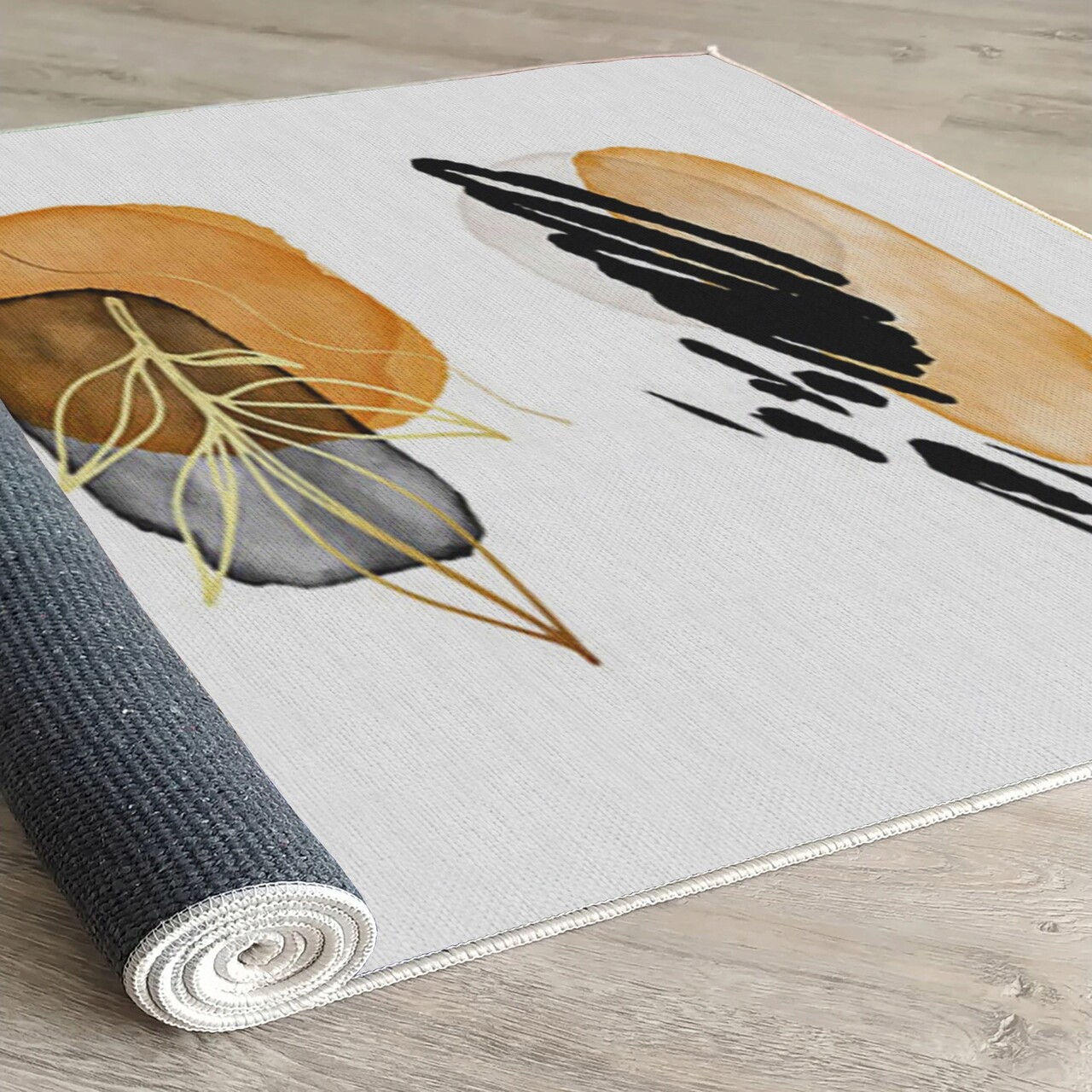Covor, Woopamuk330, 100x300 cm, 70% bumbac/30% poliester, Alb - 2 | YEO