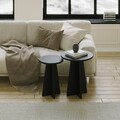 Set masute de cafea, Neostill, Mushroom 2, PAL, Negru