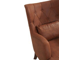 Fotoliu, Unique Design, 867UNQ1515, Lemn de carpen, Maro