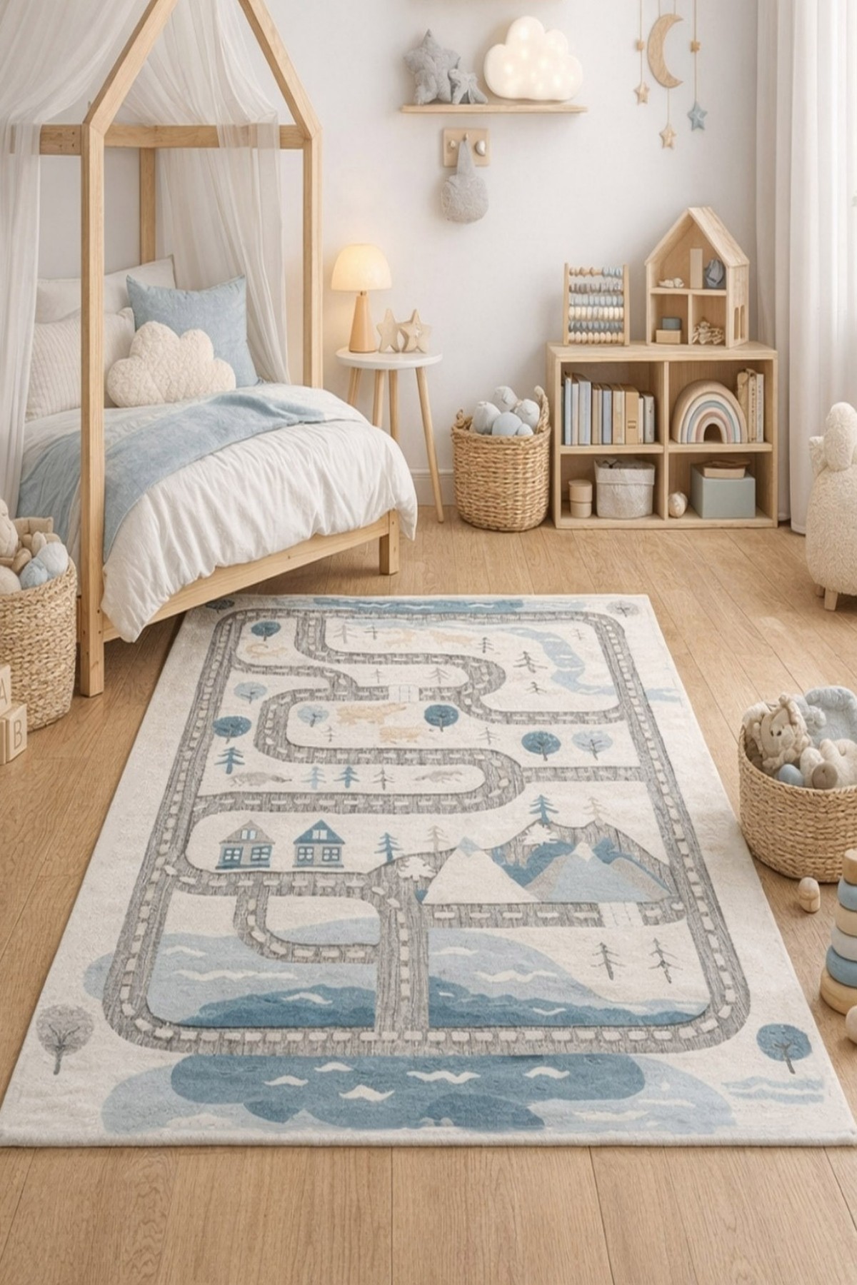 Covor, DC-9211-17, 100x150 cm, Poliester, Multicolor