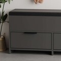 Pantofar, Hanah Home, Cove Shoe Bench, Antracit