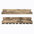 Raft de perete, Evila Originals, RAF124, 90x13x20 cm, Maro