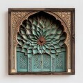 Tablou decorativ, DOS086-33, MDF, Lemn masiv, Multicolor