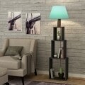Lampadar Homitis, Tower - Anthracite, Blue, 15x40x168 cm