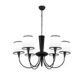 Lustra, Opviq, 892OPV1948, Metal, Negru