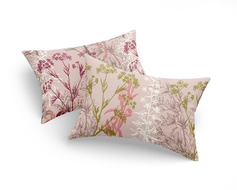 Set 2 fete de perna, Urla - Beige, Eponj Home, 65% bumbac/35% poliester