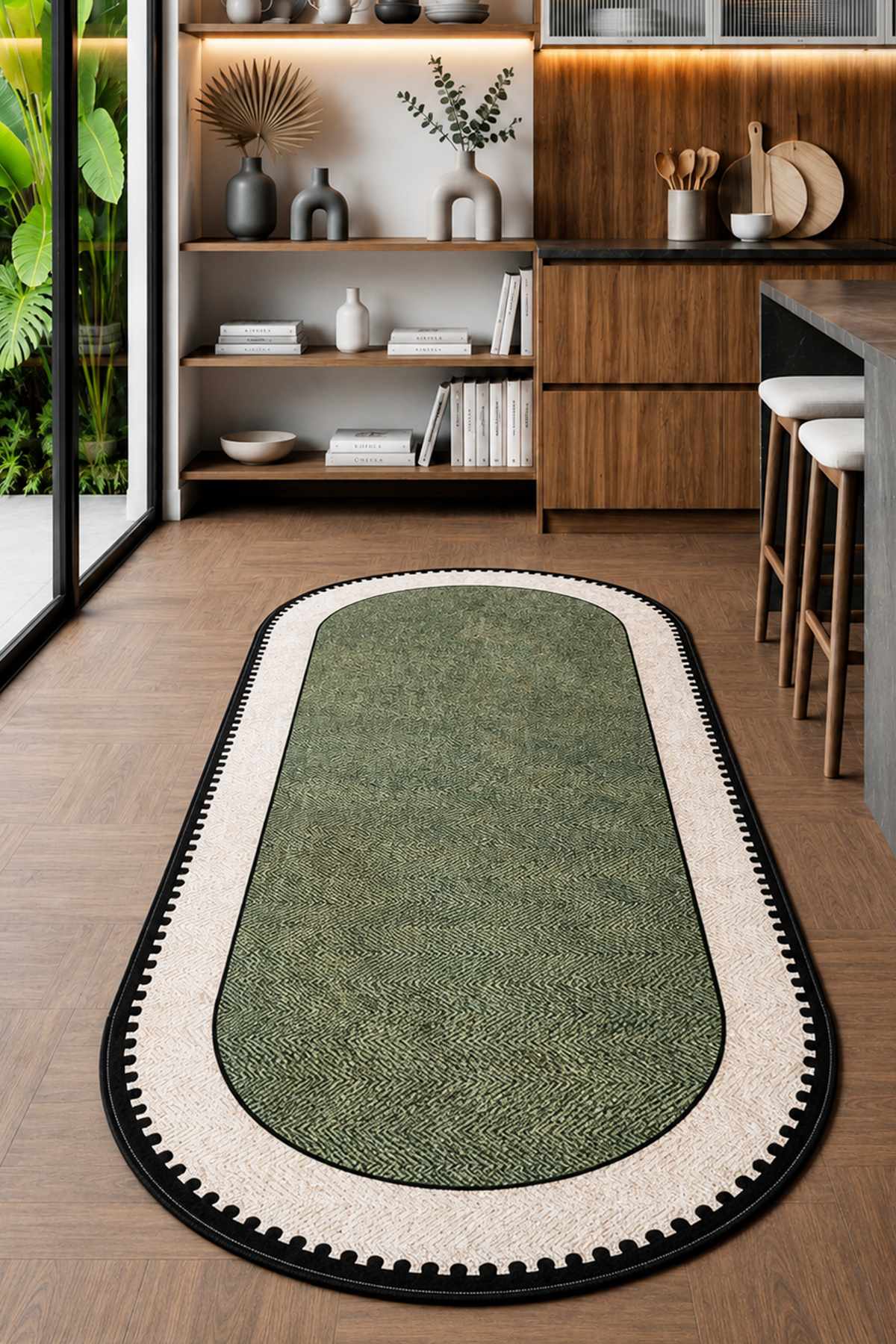 Covor, Neho Oval, 100x300 cm, Multicolor