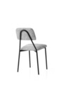 Set scaune 4 piese, Nmobb, Mono, Gri
