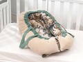 Patut pentru copii Baby Nest, L'essentiel Maison, Tropical, Green / White / Brown