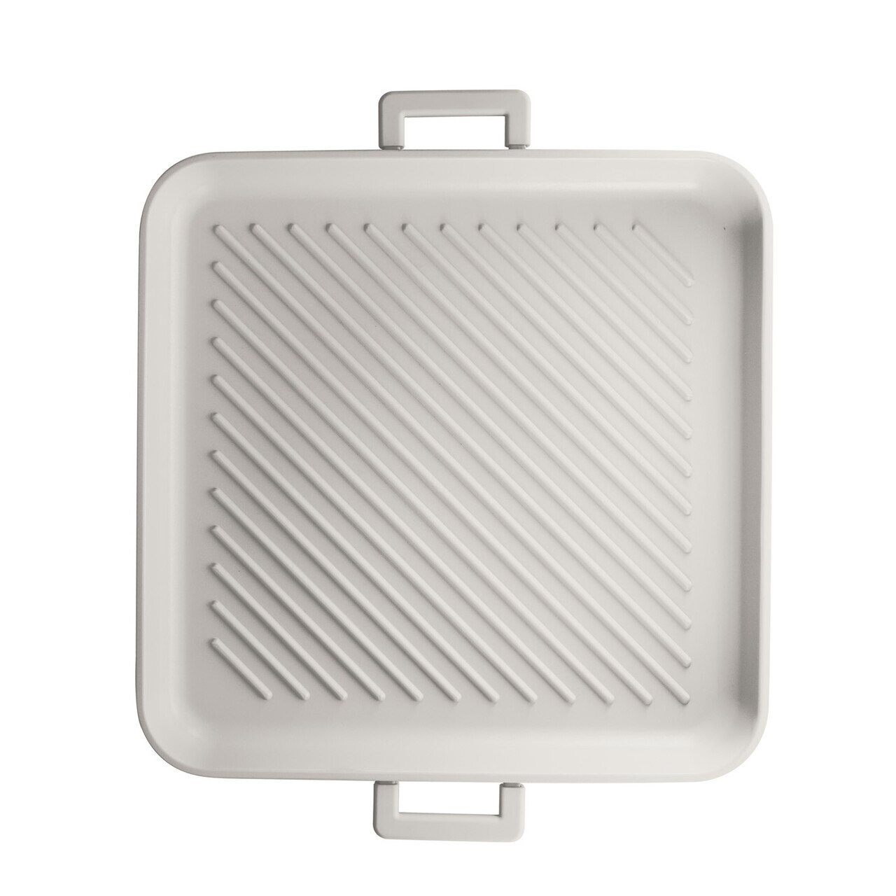 Tava grill cu capac Berlinger Haus, Sahara, 34x34x4.5 cm, aluminiu turnat, crem mat - imagine 6