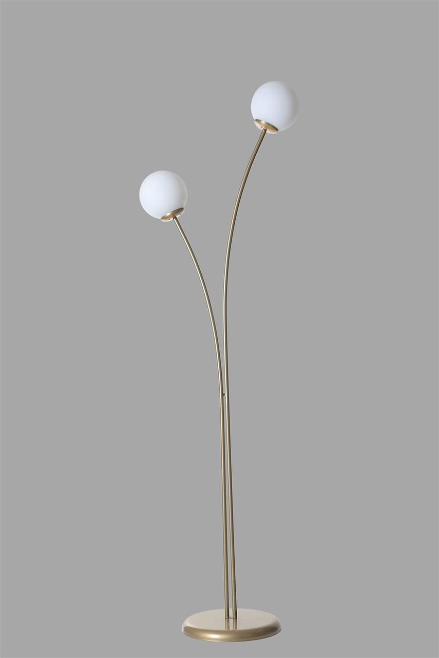 Lampadar, L'essentiel Maison, 534LUN4527, Aur/Alb - view 4