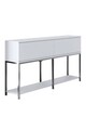 Set mobilier living, Bexley, Lord, PAL, Alb / Argintiu