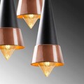 Lustra, Tatum, 584TTM1340, Metal, Negru