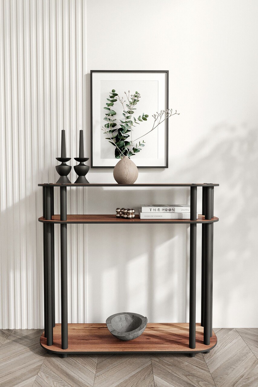 Dulap, Hanah Home, Cruise, 90x30x84 cm, MDF , Maro - view 2
