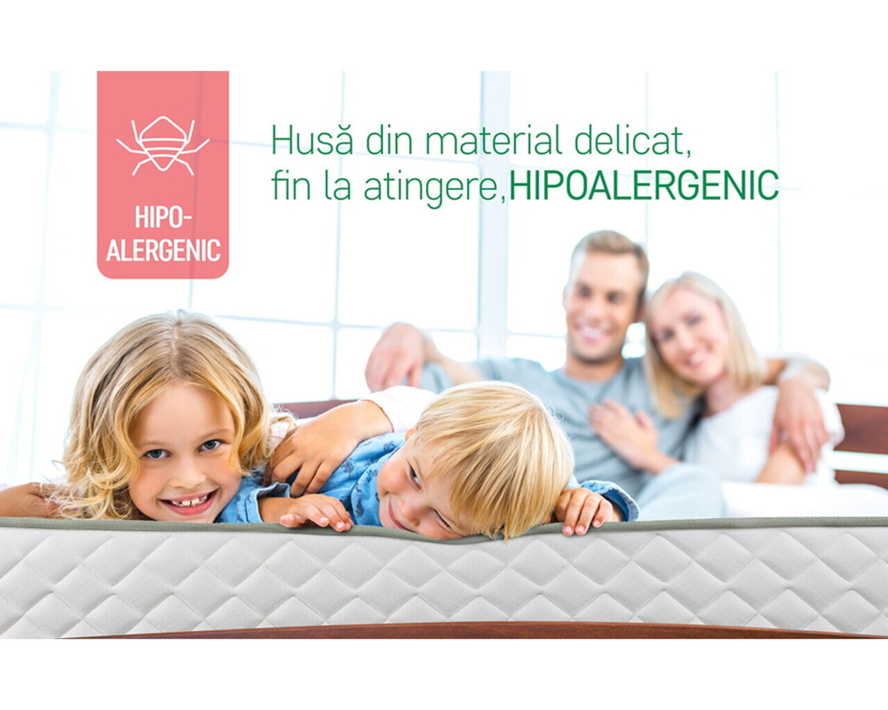 Saltea ortopedica, Confort Pocket, 7 Zone de Confort, 90x190 cm, H 22 cm - imagine 9