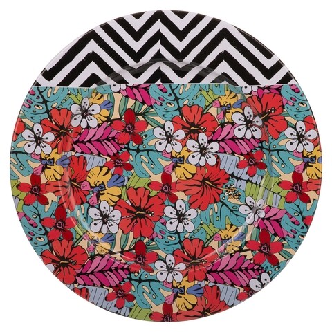 Platou decorativ, Florence, Creaciones Meng, 33 cm, metal
