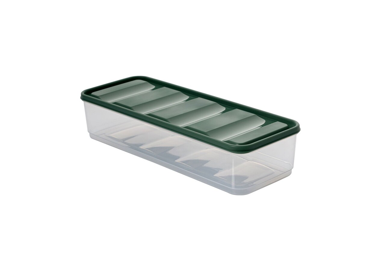 Set recipiente depozitare, Hermia, 964FRM5768, Dimensiune: 23 x 15 x 7 cm / 1750 ml (4 bucăți), Verde - imagine 6
