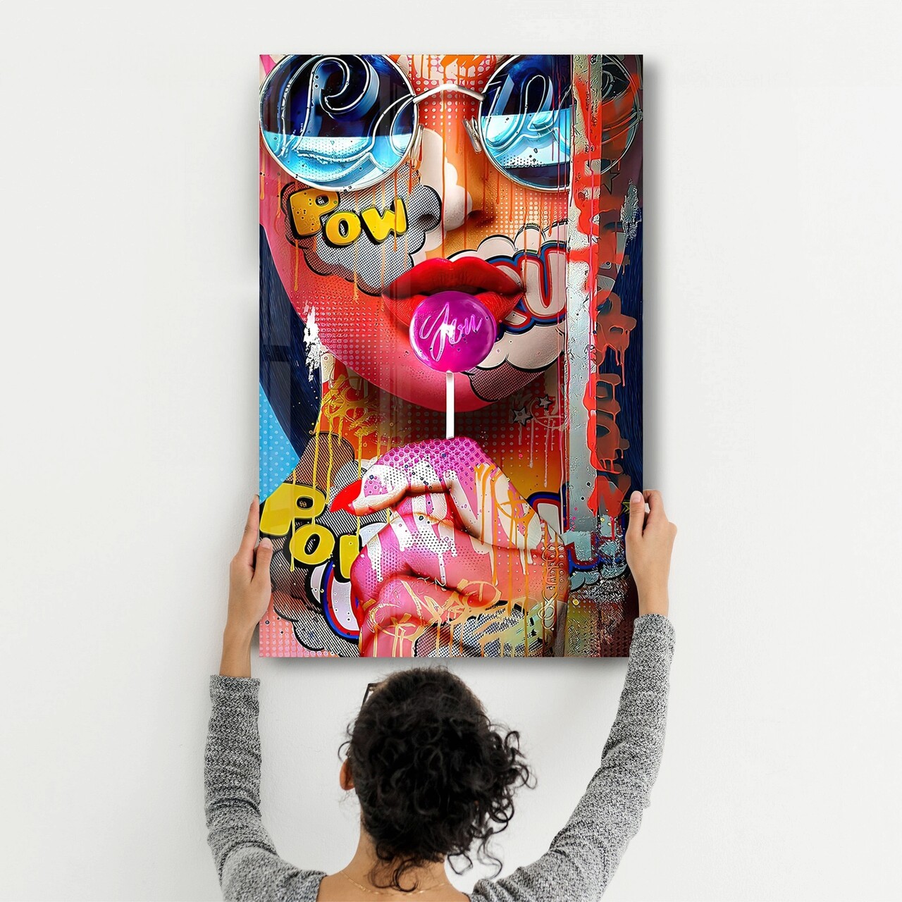 Tablou decorativ, CAM-3089, Dimensiuni: 46 x 72 cm, Multicolor - view 3