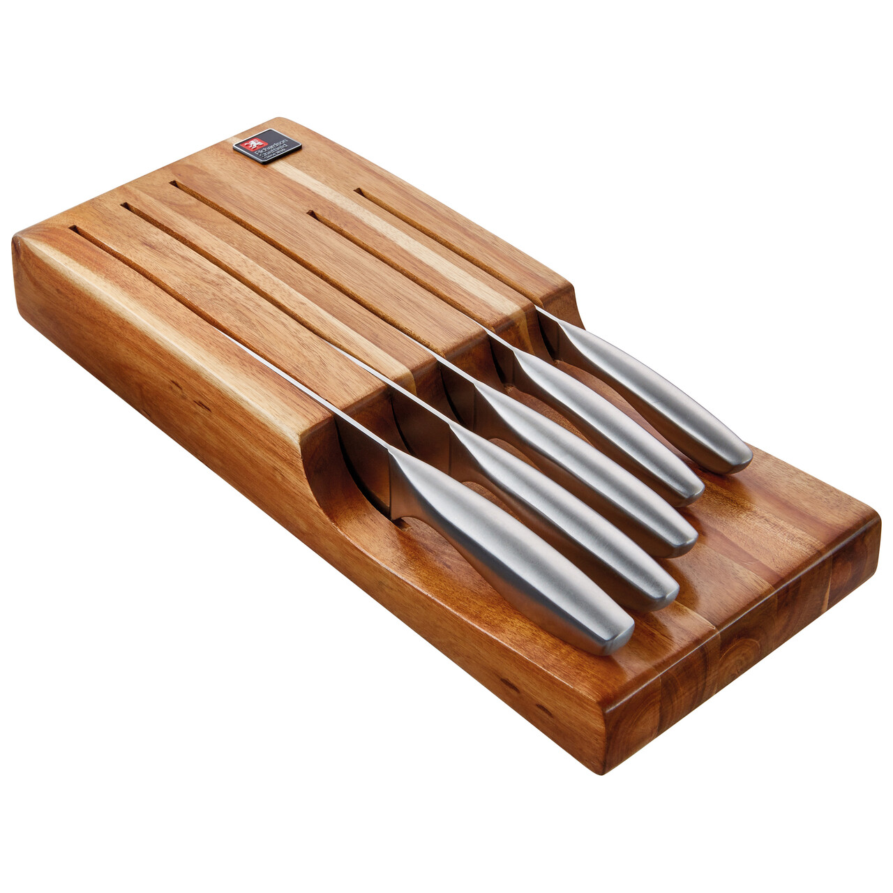 Set 5 cutite si suport in sertar Forme, Richardson Sheffield, 39x17 cm, inox 13/0, argintiu/natur — imaginea 3