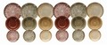 Serviciu de masa, 18 piese, Tognana, Louise Iglesias, ceramica, multicolor