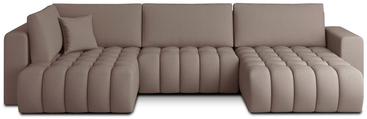Coltar extensibil dreapta 6 locuri ELTAP, RT-07SA, Bonito, 350x175x92 cm, lemn/poliester, bej - 1 | YEO