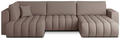 Coltar extensibil dreapta 6 locuri ELTAP, RT-07SA, Bonito, 350x175x92 cm, lemn/poliester, bej