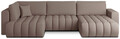 Coltar extensibil dreapta 6 locuri ELTAP, RT-07SA, Bonito, 350x175x92 cm, lemn/poliester, bej