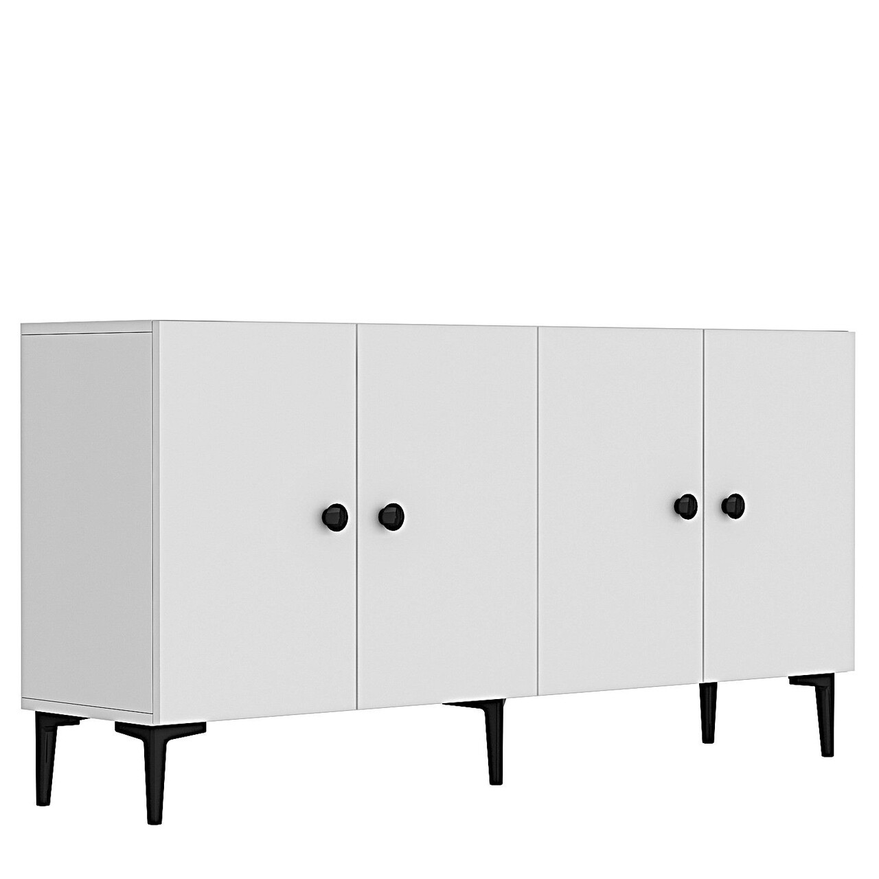 Consola, Hanah Home, Pella 150, 150x75x32 cm, Alb - view 5