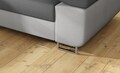 Coltar extensibil stanga 4 locuri, ELTAP, Anton, 272x203x85 cm, lemn/poliester, gri inchis/gri deschis