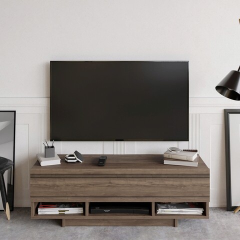 Comoda tv, decorotika, celestia, 120x36.8x40 cm, nuc