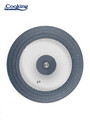 Capac cu margine ajustabila Cooking by Heinner, Ø28 cm/Ø30 cm/Ø32 cm, sticla/silicon, gri