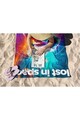 Prosop de plaja, Astacura, Majer tom 90, 90x150 cm, 70% poliester/30% poliamida, Multicolor