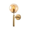 Aplica de perete, Fulgor, 942FLG1314, Metal, Auriu