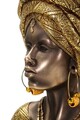 Figurina /sculptura decorativa  Nairobi, Mauro Ferretti, 21x16x38 cm, polirasina, multicolor