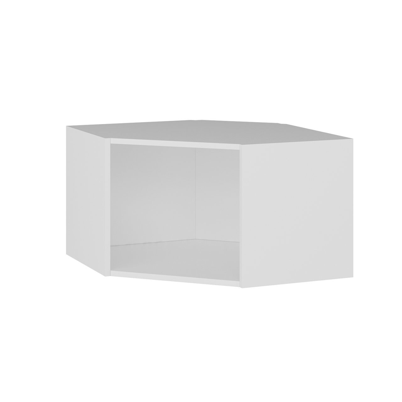 Dulap de perete, Minerva, Kale Corner, 74x45x54 cm, PAL, Alb