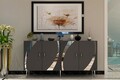 Consola, Olivia, Hook KB150, Antracit / Argintiu