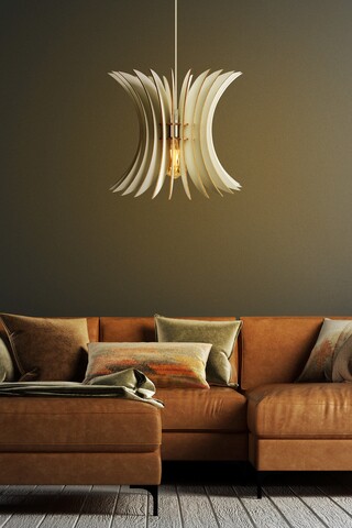 Lustra, 145, fullhouse, 35 x 65 cm, 1 x e27, 60w, alb