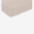 Husa de pat cu elastic, Christian Lacroix, 140x200 cm, 100% bumbac satinat, bej