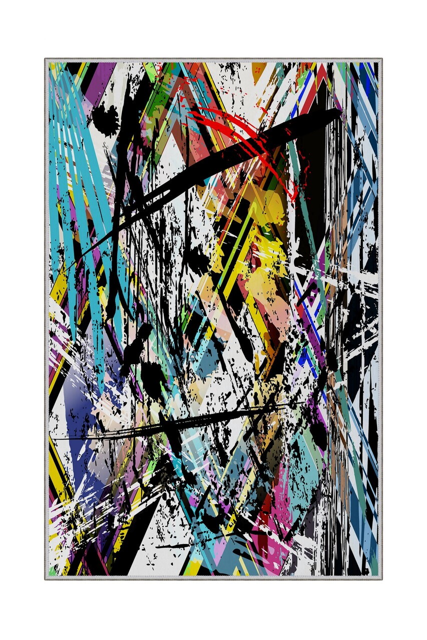 Covor, Hmnt97, 100x150 cm, Multicolor - Imagine 5