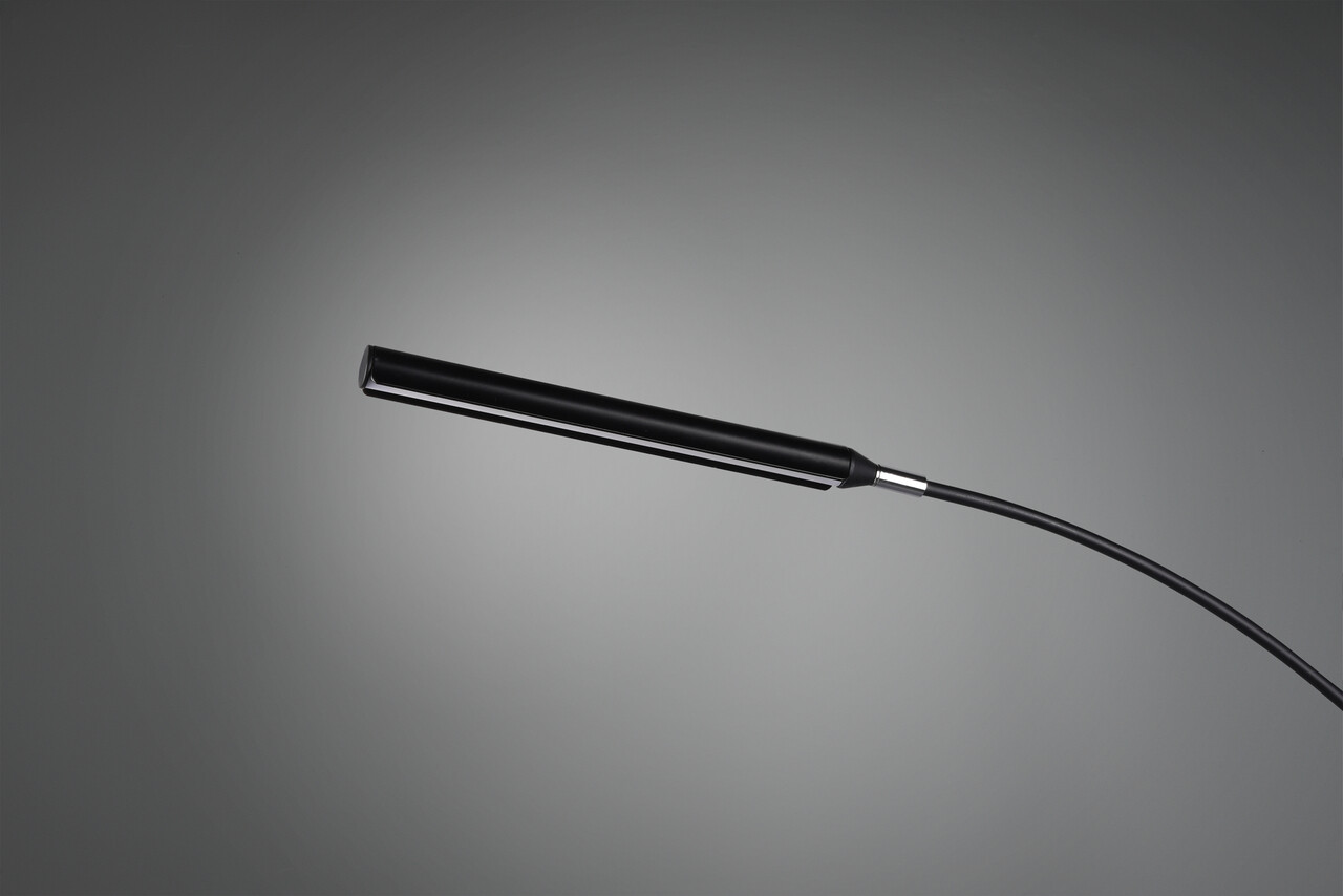 Lampadar Reed, RL, 30.5x195.5 cm, 3.5W, 5x SMD, metal, negru mat