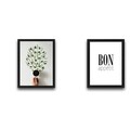 Set 2 tablouri decorative, Bon Appetit Set, PAL, Hartie, Multicolor