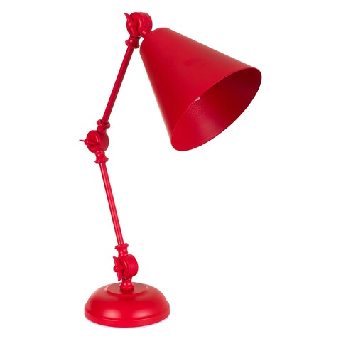 Lampa de masa, Creaciones Meng, 45 cm, 1 x E27, 60W, fier, negru