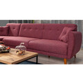 Coltar, Unique Design, 867UNQ1408, Lemn de carpen, Rosu claret