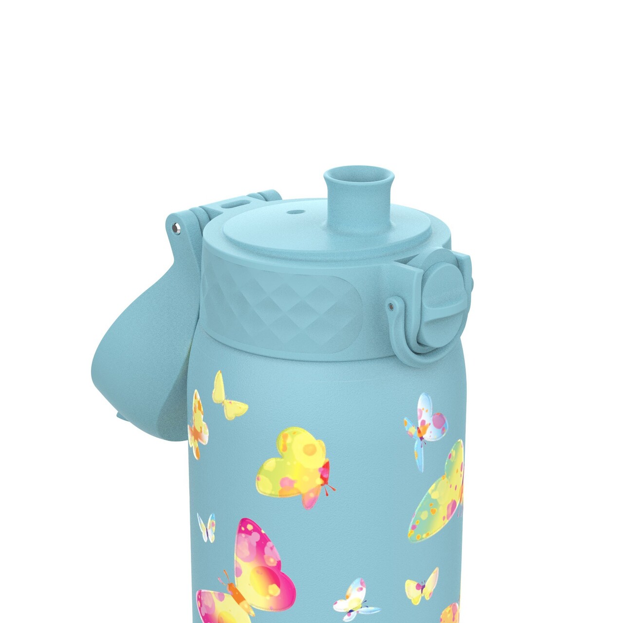 Sticla apa pentru copii, inox, 320ml, Butterflies - Ion8 - imagine 2