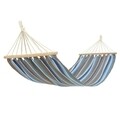 Hamac Stripes Brwon, Decoris, 200x80 cm, albastru/maro
