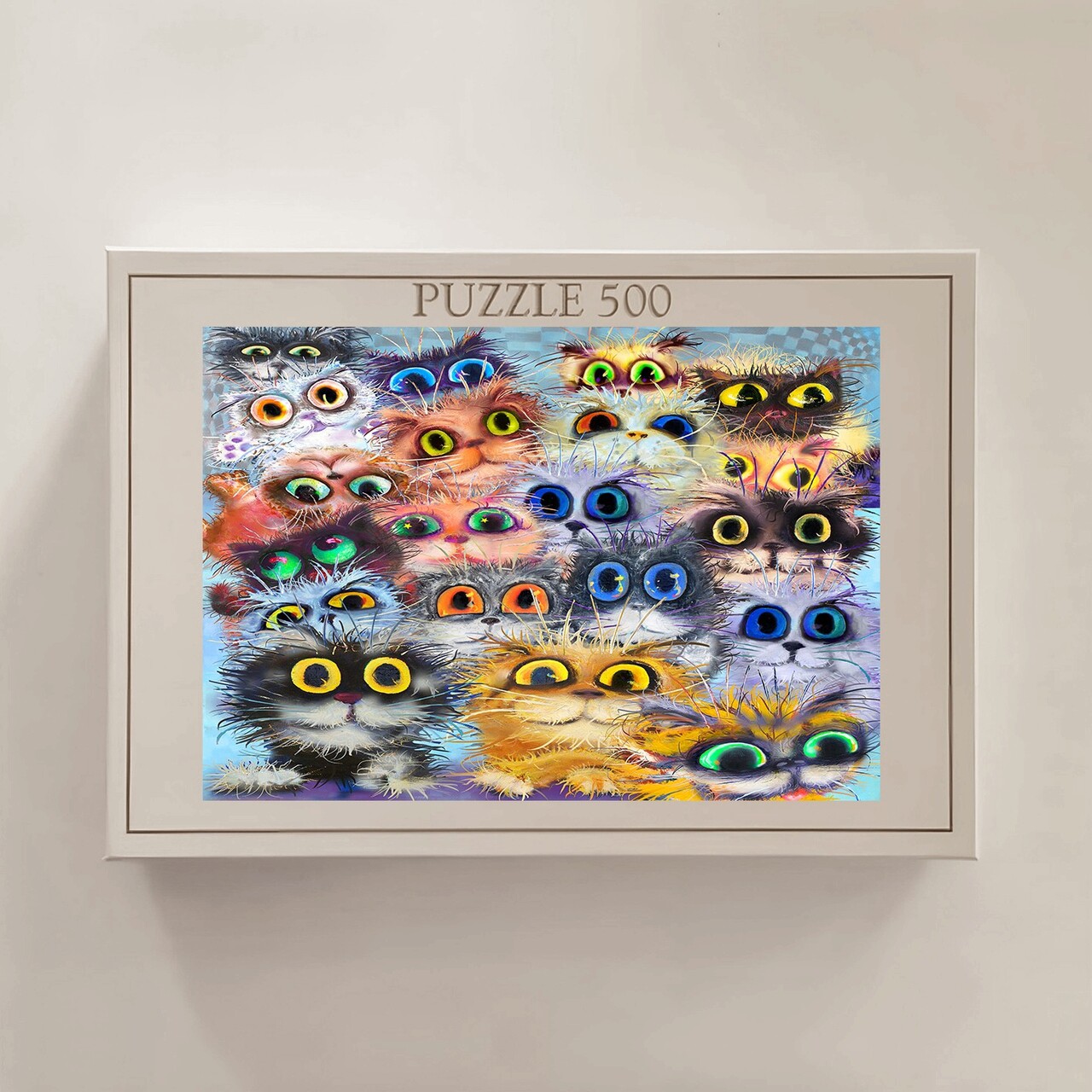 Puzzle, Wallxpert, PZL_0166_500, Multicolor - view 3